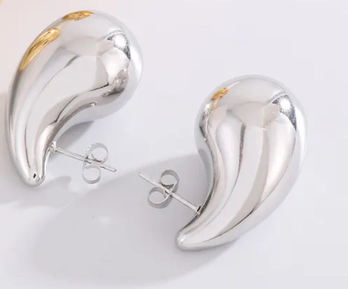 Boucles d’oreilles gouttes d’eau