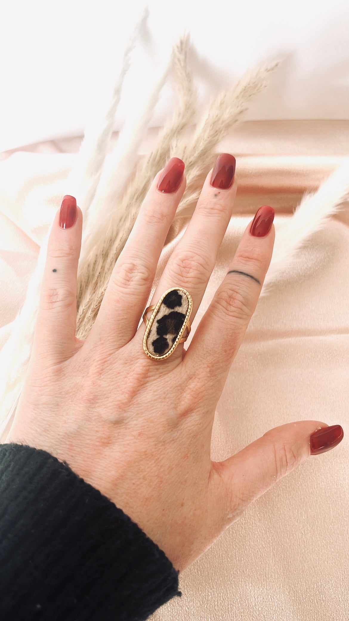 Bague léopard