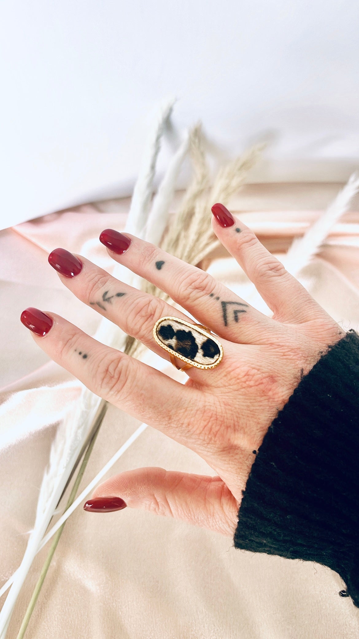 Bague léopard