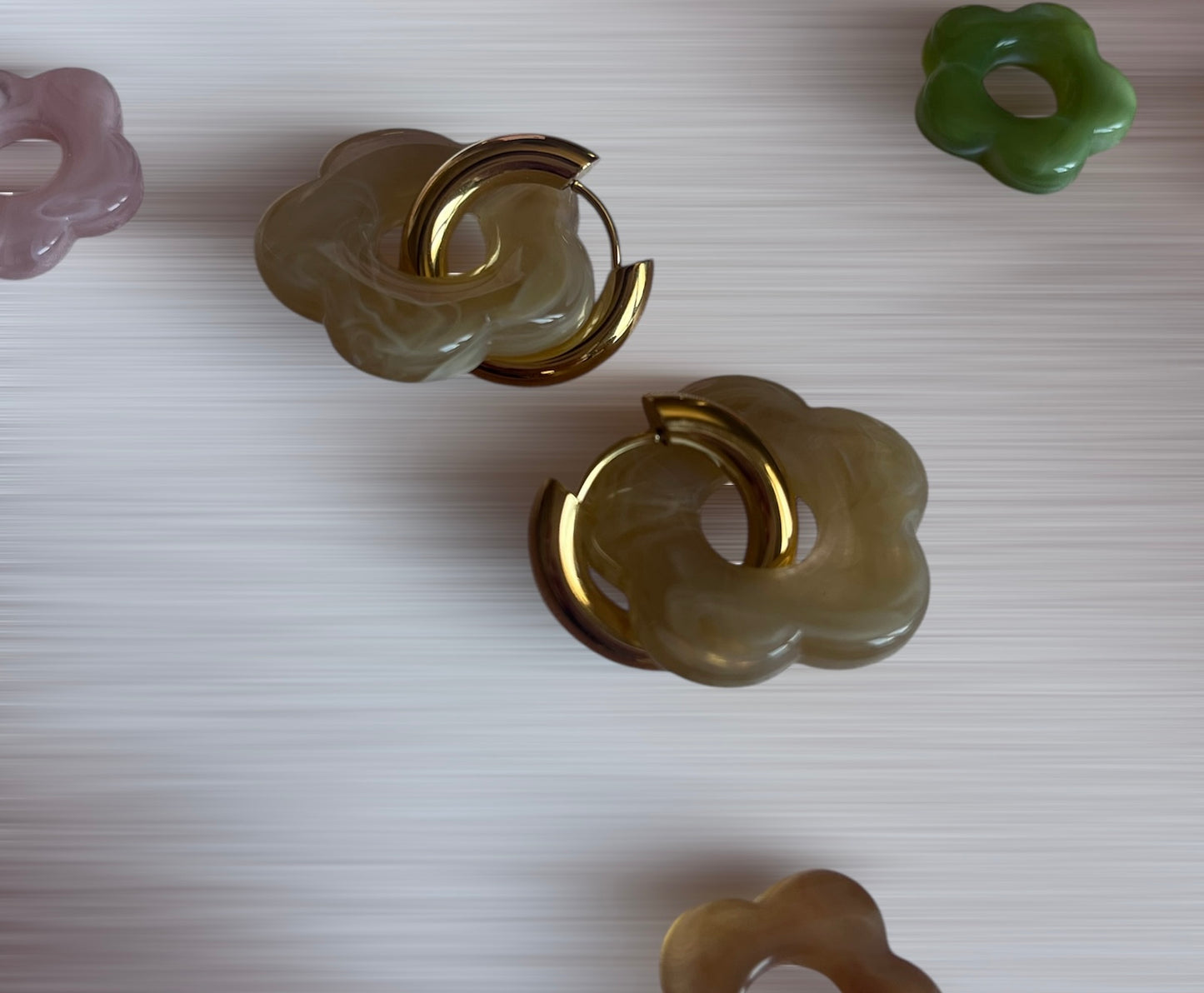 Boucles d’oreilles vanilla