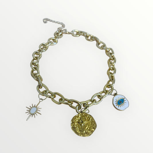 Collier œil grec