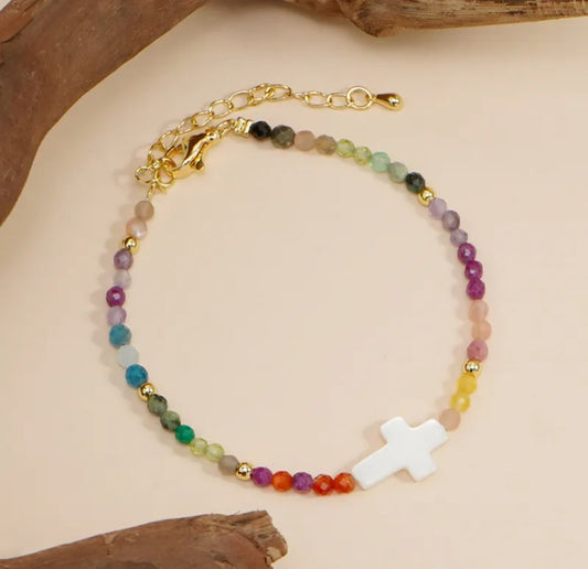 Bracelet color nacré